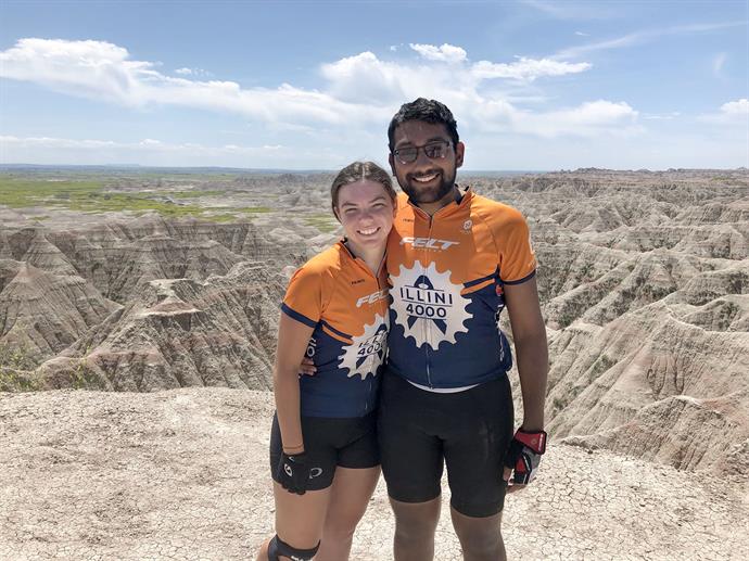 Illini 4000 Continues Biking Cross-Country for Cancer Research