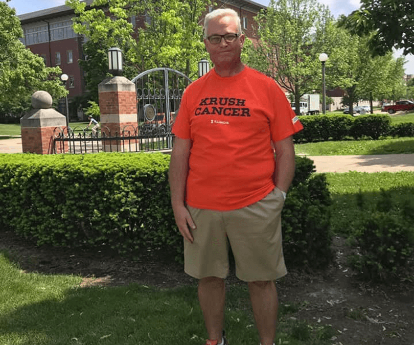 Illinois’ Biggest Fan and Family Donates to the Cancer Center at Illinois